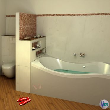 3D Badezimmer Planung