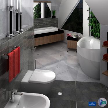 3D Badezimmer Planung