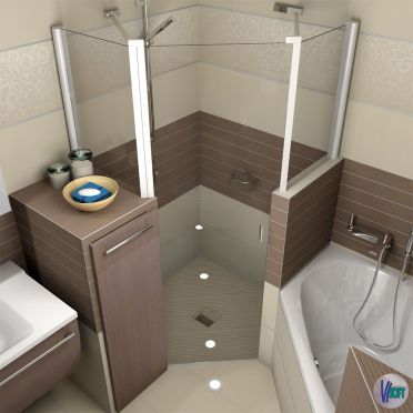 3D Badezimmer Planung